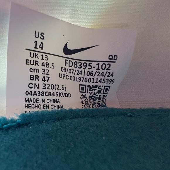 Size 14 Nike Air Zoom Maxfly 2 Men’s Track & Field Spikes shoes FD8395 102 New